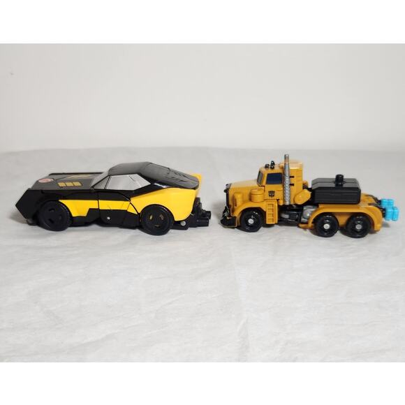 Transformers Night Ops Bumblebee And Power Core Huffer Action Figures Pre-owned - Picture 1 of 7